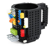 Load image into Gallery viewer, 350ml DIY Block Milk Mug Coffee Cup Creative Build-on Brick Puzzle Mug Drinking Water Holder for LEGO Building Block Drinkware