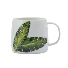 Load image into Gallery viewer, Creative Ceramics Turtle Cactus Fresh Plant Pattern Mug Office Simple Milk Coffee Cup Gift Couple Cup 12.5*8.5*8.7CM Newest

